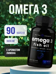 Nutra Champs Omega 3 Fish Oil 90 Capsules 3600 mg, 90 Count #1