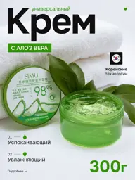 Simu Moisturizing Aloe Vera Cream-Gel 300 ml #1