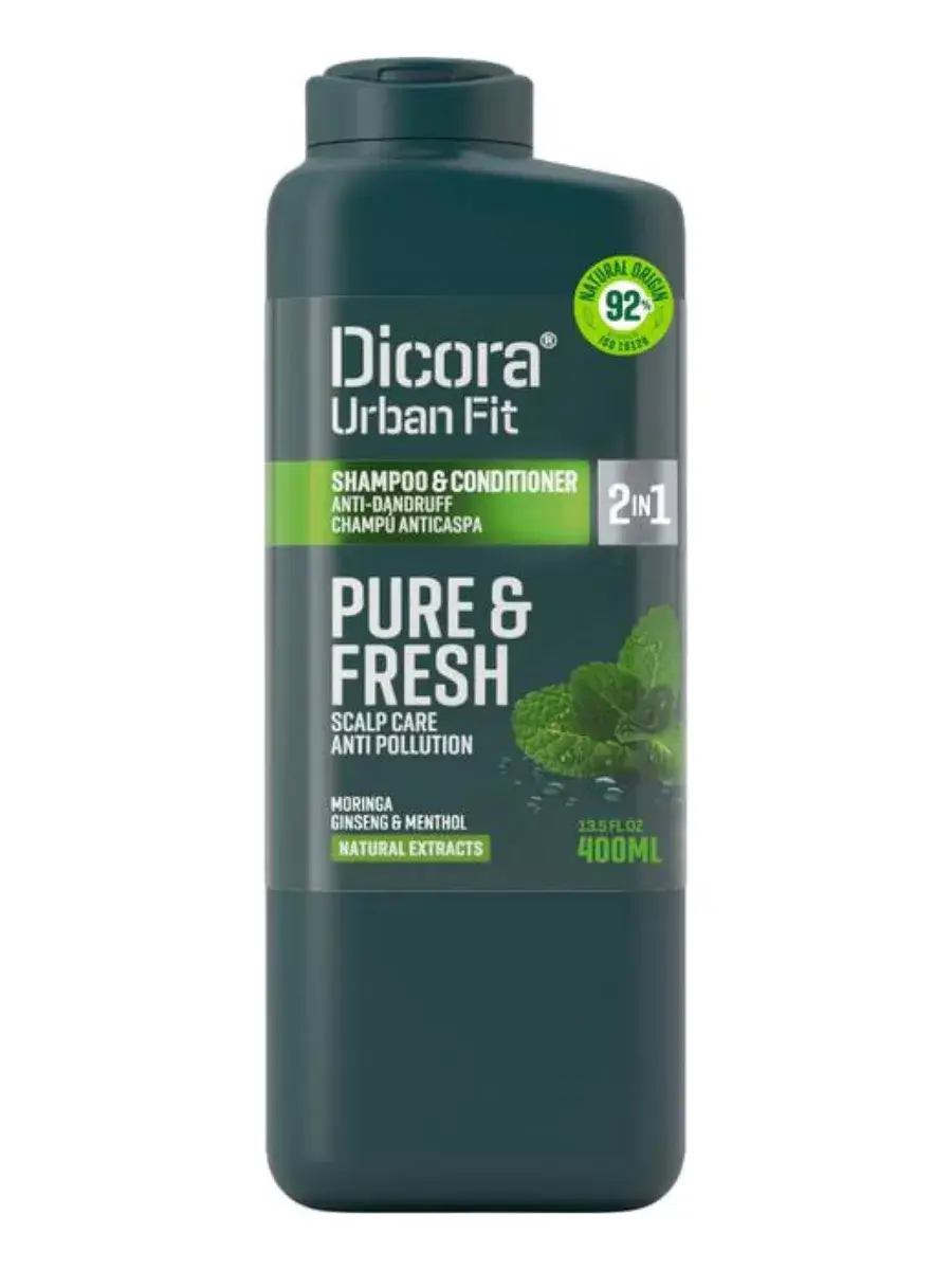Dicora Urban Fit Anti-Dandruff Shampoo & Conditioner 400 ml