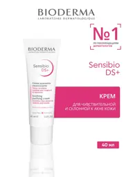 Bioderma Sensibio DS+ Soothing Cream, 40 ml #1