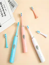 NNNB Electric Toothbrush, Blue1, 3 Brush Heads #1