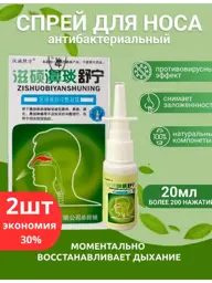 Nasal Spray, 20 ml, 2-Pack #1