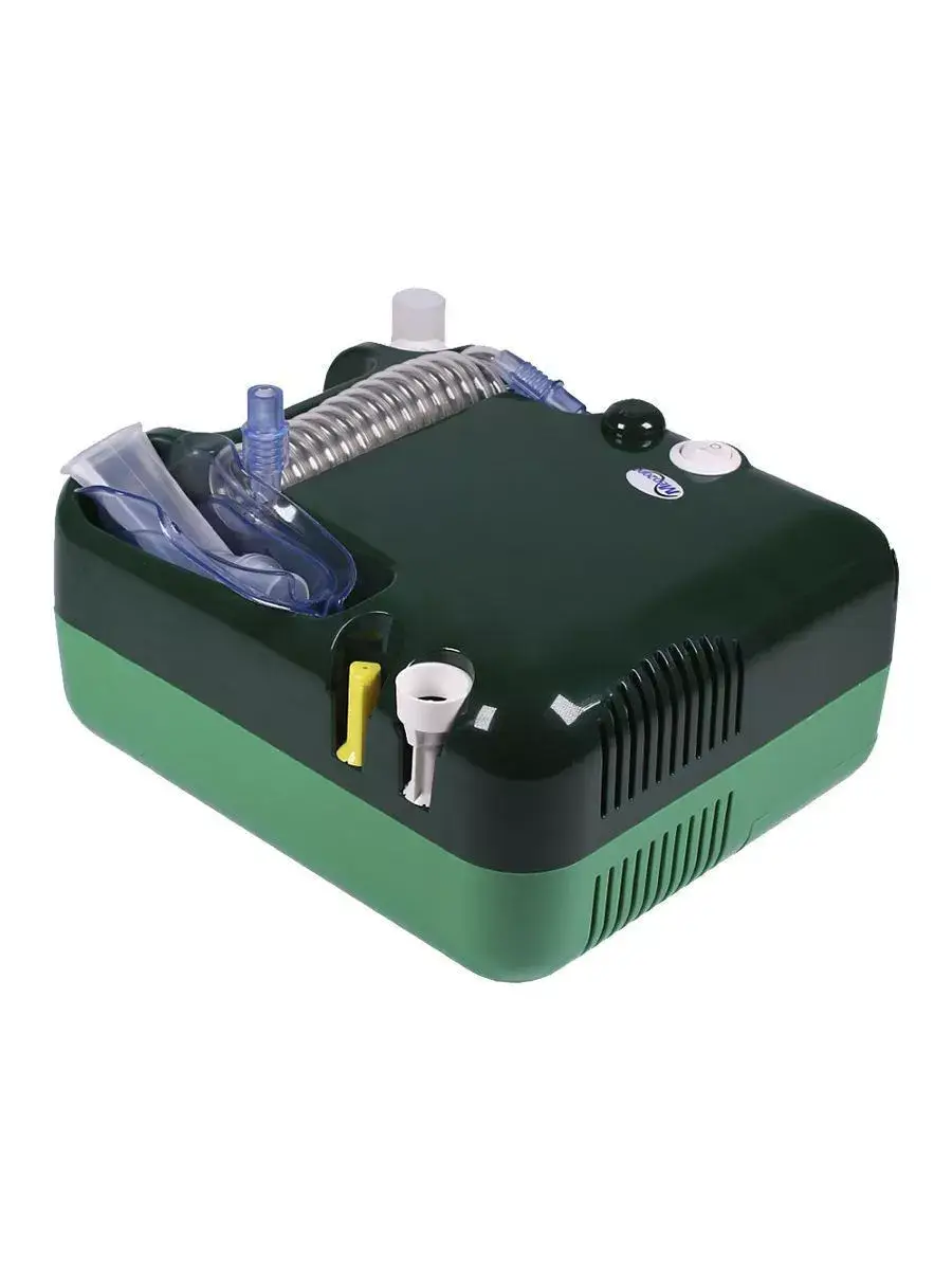 C1 Venice Compressor Nebulizer, Dark Olive, 2 Masks