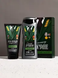 Pure Happiness Men's Gift Set: Shower Gel 250 ml and Shaving Gel 110 ml #1