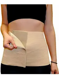 ALMED Postoperative Abdominal Belt Beige Narrow 24 cm 1 pc #1