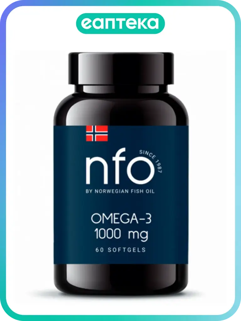 NFO Omega-3 Capsules 1000 mg, 1450 mg #1