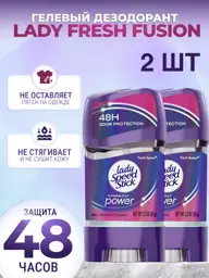 Lady Speed Stick Fresh Fusion Antiperspirant, 2-Piece Set Deodorant 2 Count #1
