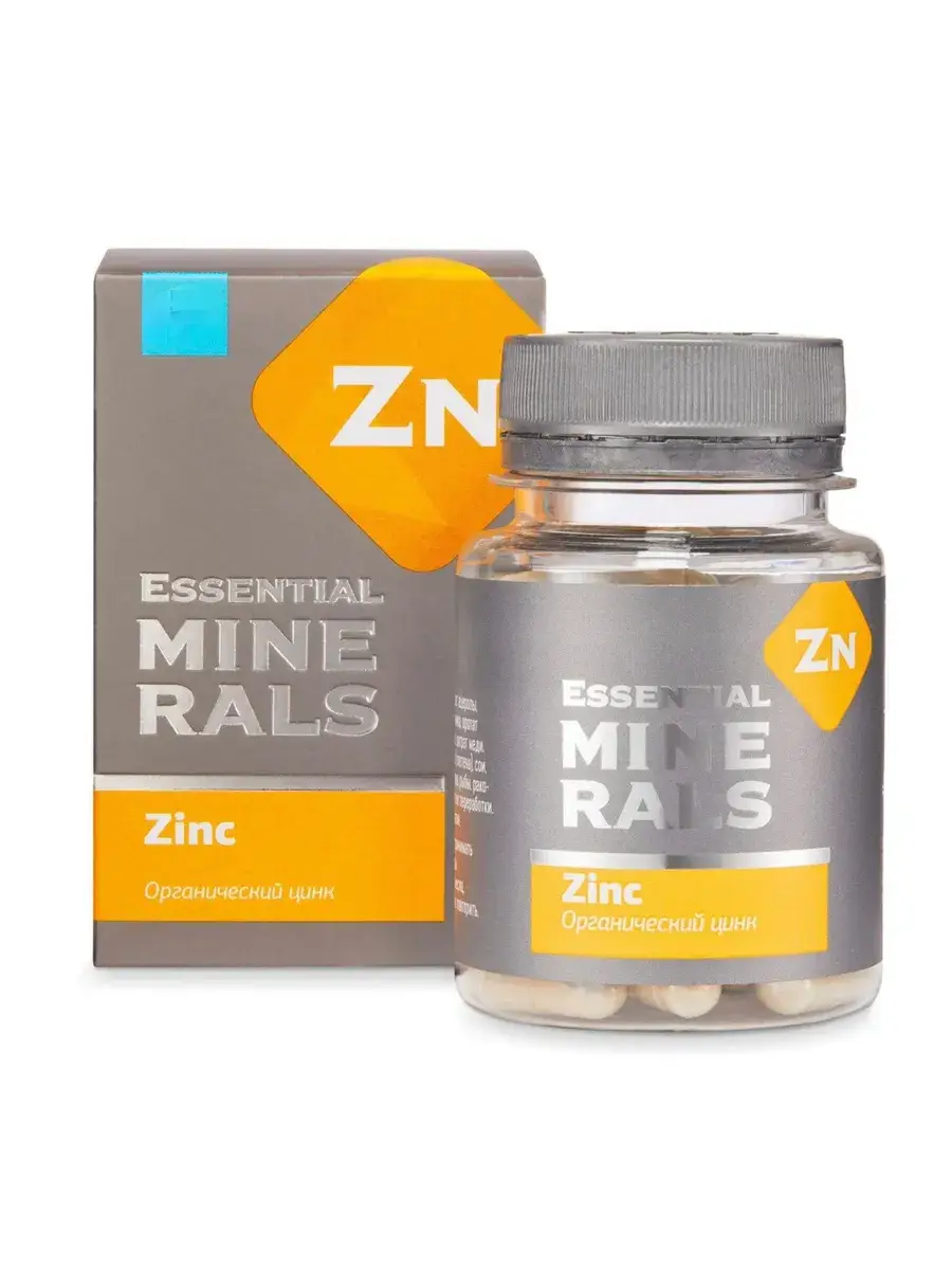 Siberian Immunity Organic Zinc, 60 Capsules
