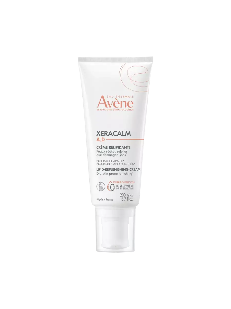 Avene XeraCalm A.D. Lipid-Replenishing Cream, 200 ml