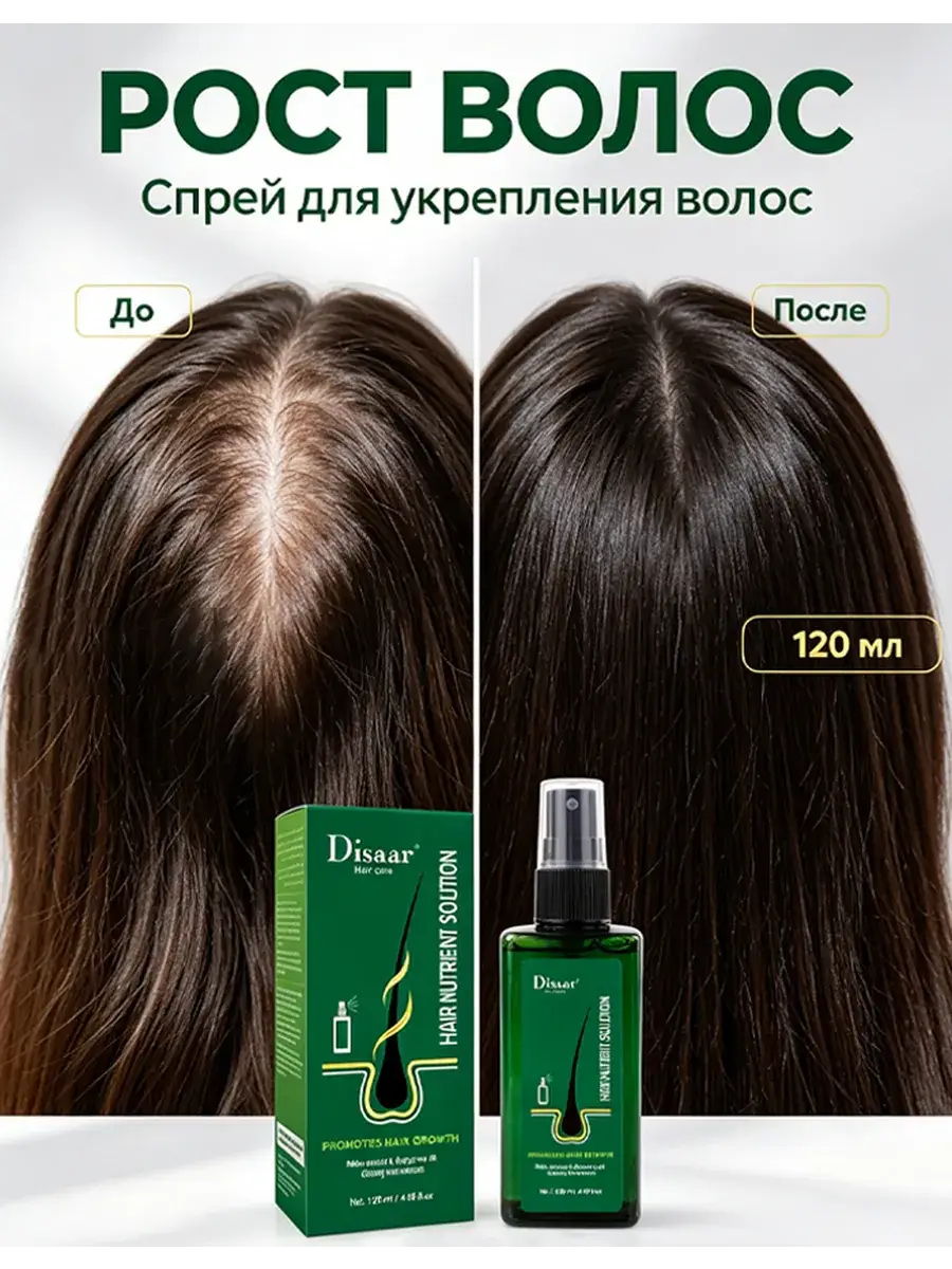 Hair Growth Anti-Hair Loss Spray, 120 ml