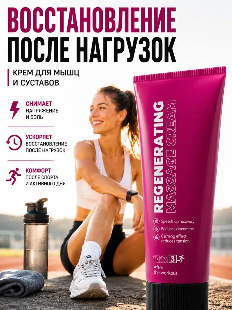 CROSSMAX Joint and Muscle Massage Cream 100 ml #1