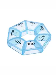 Exim Weekly Pill Organizer, 7 Compartments Tablets #1