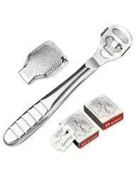 Hiveseen Pedicure Foot File, Stainless Steel, 10 Blades #1