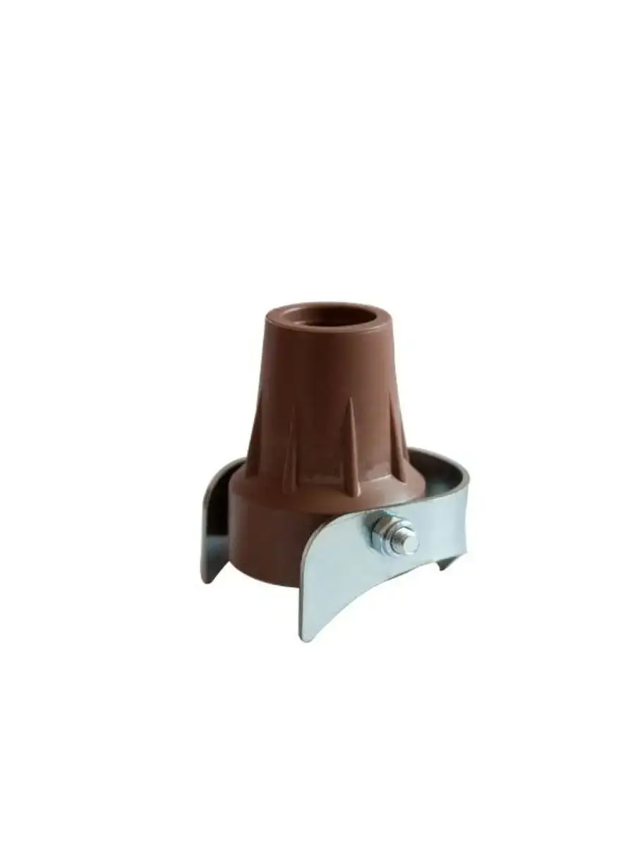 Mega-Optim Anti-Slip Rubber Crutch Tip 19 mm