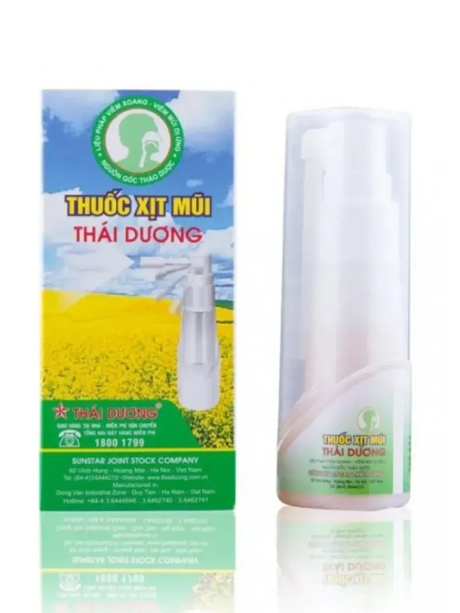Thuoc Xit Mui Nasal Spray for Allergy and Cold, 1 pc