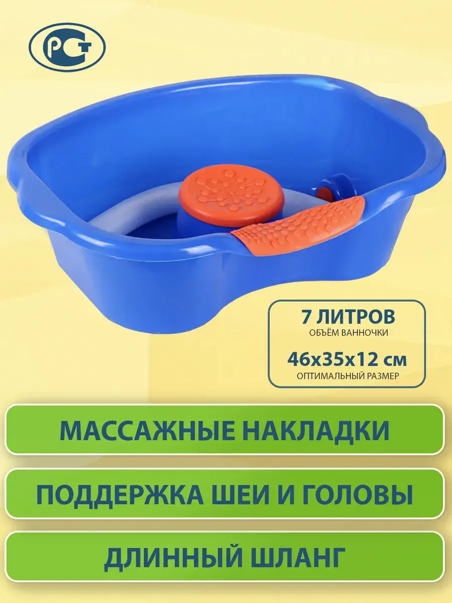 MedVanna Head Washing Basin for Bedridden Patients