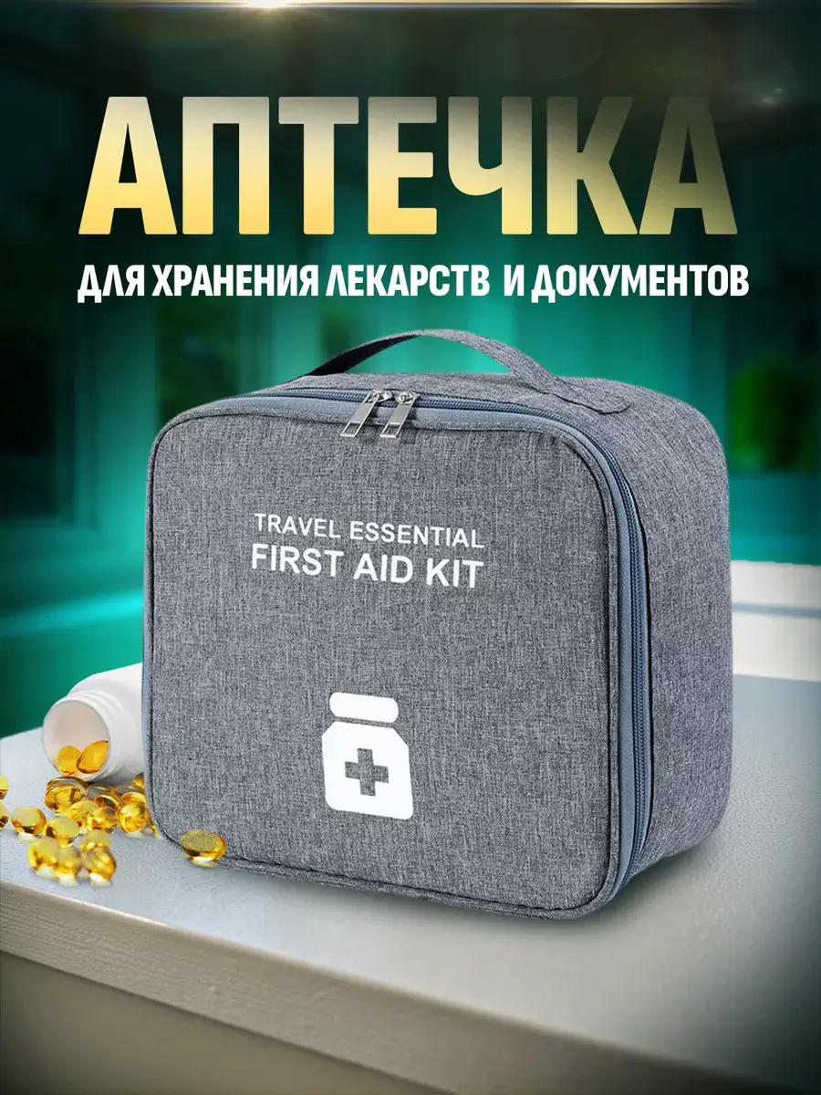 Danimark Grey First Aid Organizer Case