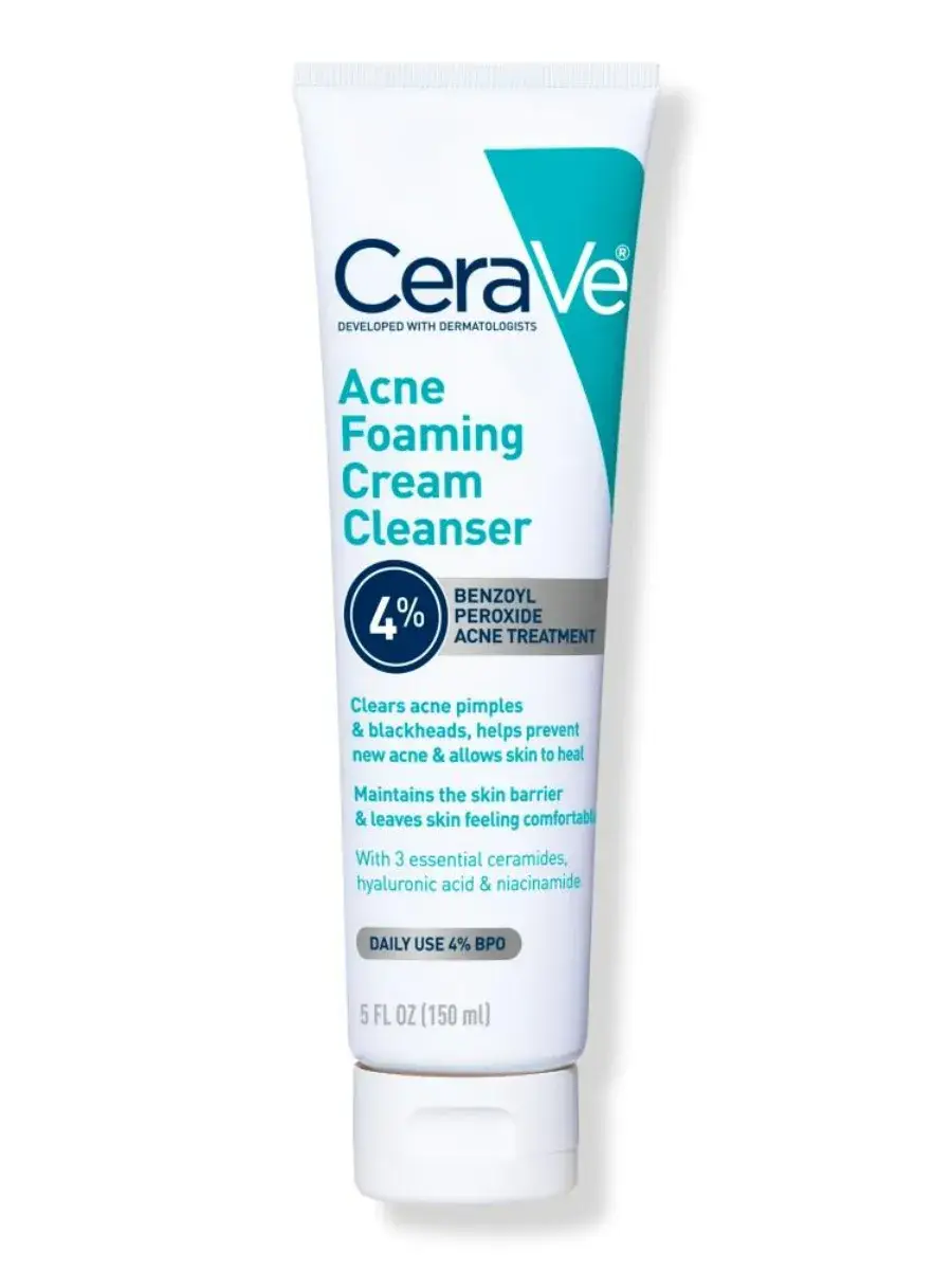 CeraVe Acne Foaming Cream Wash, 150 ml