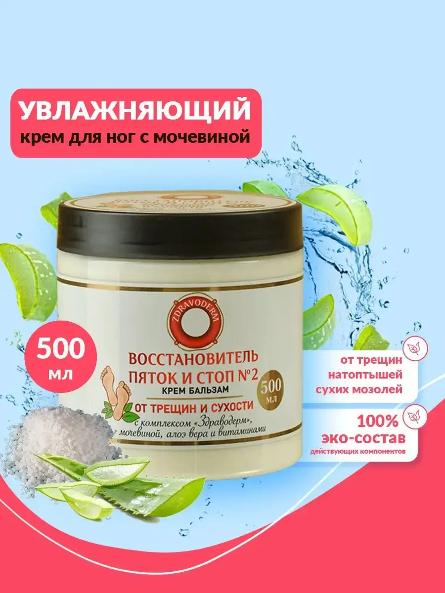 Zdravoderm Foot Cream with Urea 500 ml