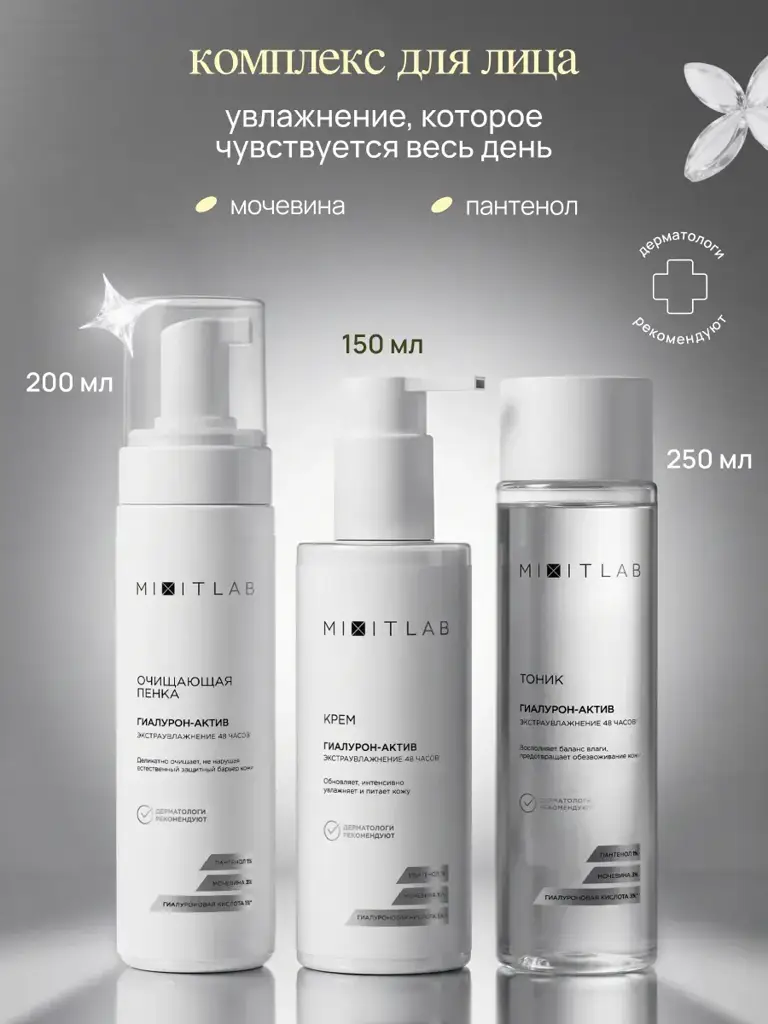 MIXIT Lab Wow Moisturizing Facial Skincare Set Face Cream #1