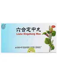 Indra Liu He Ding Zhong Wan Diarrhea & Digestion Support, 10 pills, 9 g each #1