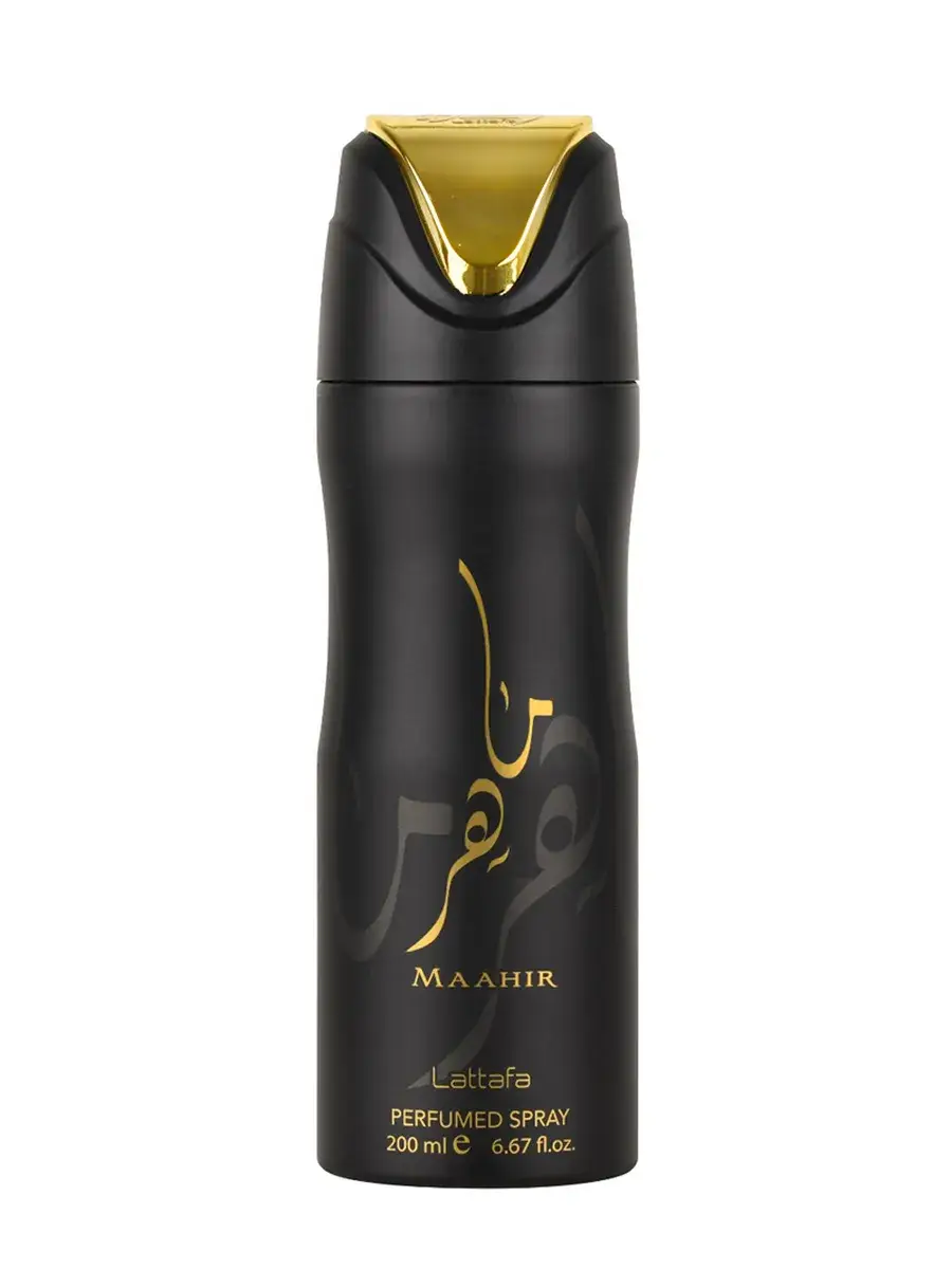 Lattafa Perfumes Maahir Lily Perfumed Deodorant 200 ml 1 Pack