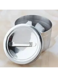 NNNB 304 Stainless Steel Round Alcohol Container #1