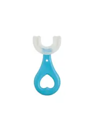 Turquoise Silicone Baby Toothbrush, 1 Piece #1