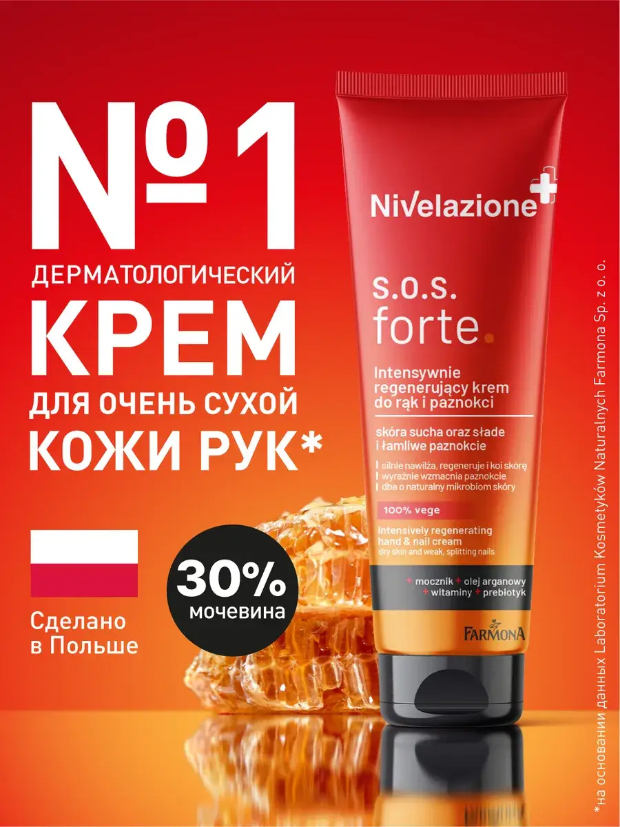 Nivelazione Hand Cream with 30% Urea, 100 ml