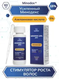 Minodex 15% Azelaic Acid Hair and Beard Lotion #1