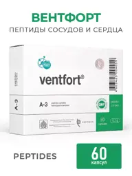 PEPTIDES Ventfort Khavinson Peptides, 60 Capsules #1
