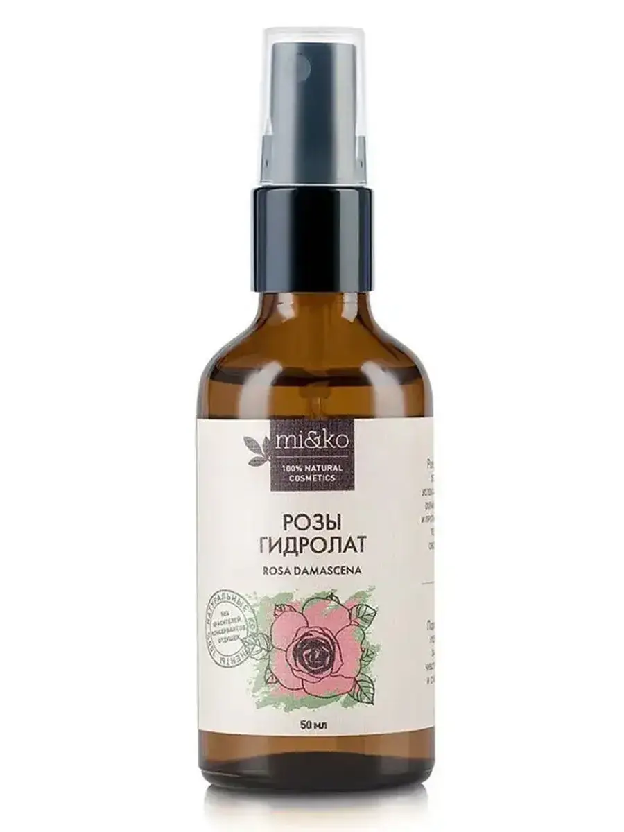 mi&ko Rose Hydrolate for Face Hydrosol 50 ml