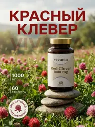 VIVACIA Red Clover Extract 1000 mg, 60 Tablets #1