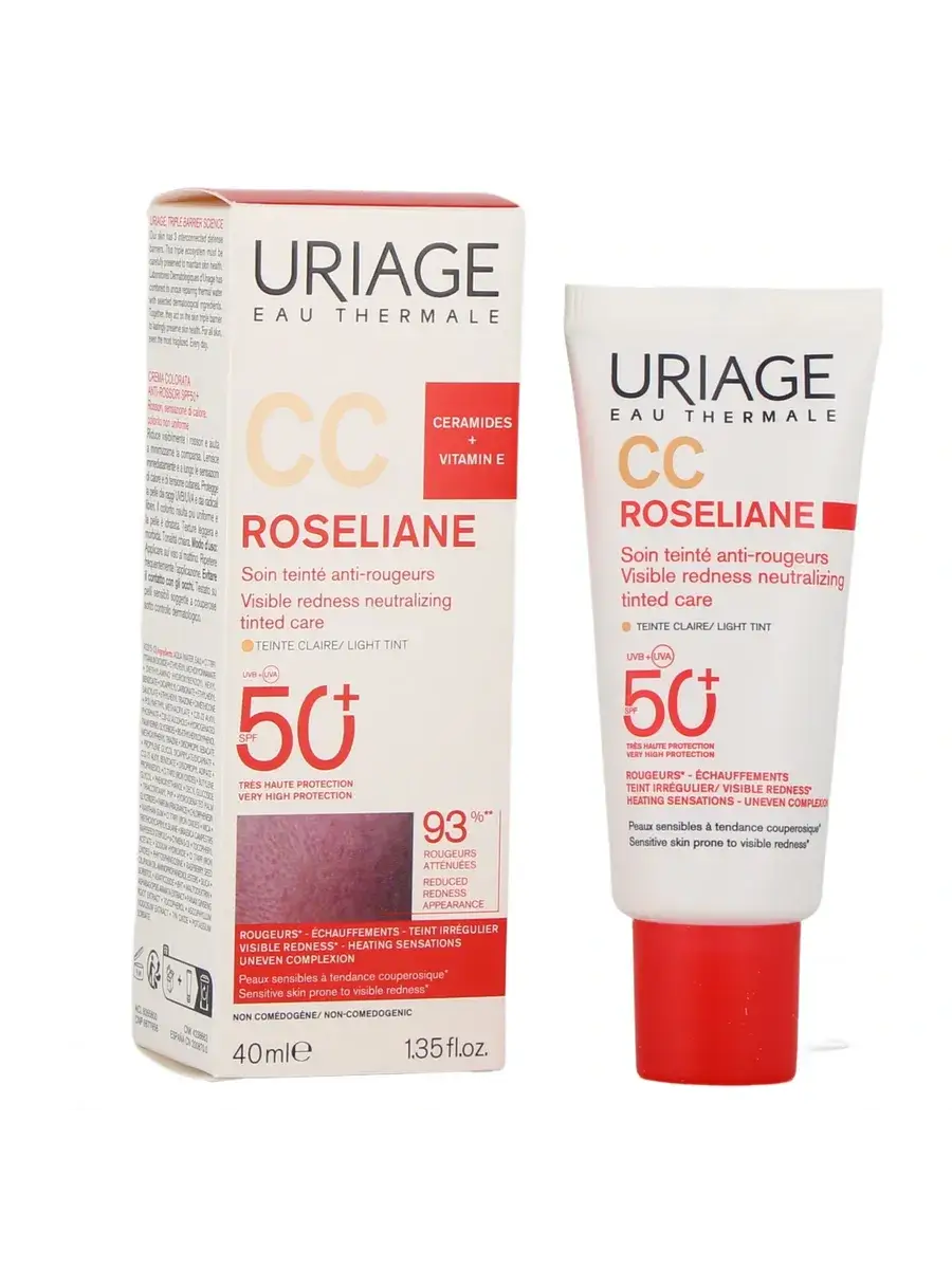 URIAGE Roséliane Tinted Face Cream SPF 50+ 40 ml