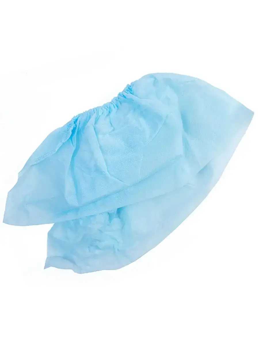 Gexa Spunbond Disposable Overshoes Blue 80 Pieces