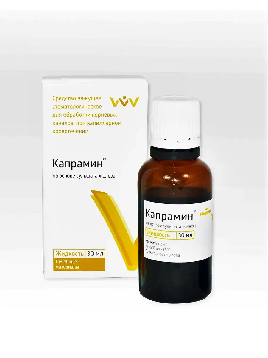 Kapramin Styptic Liquid, 30 ml, 1 Tube