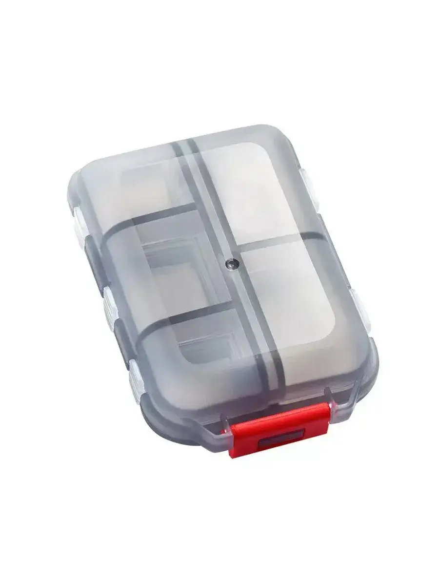 Portable Two-Layer Pill Organizer, 10 Grids Tablets