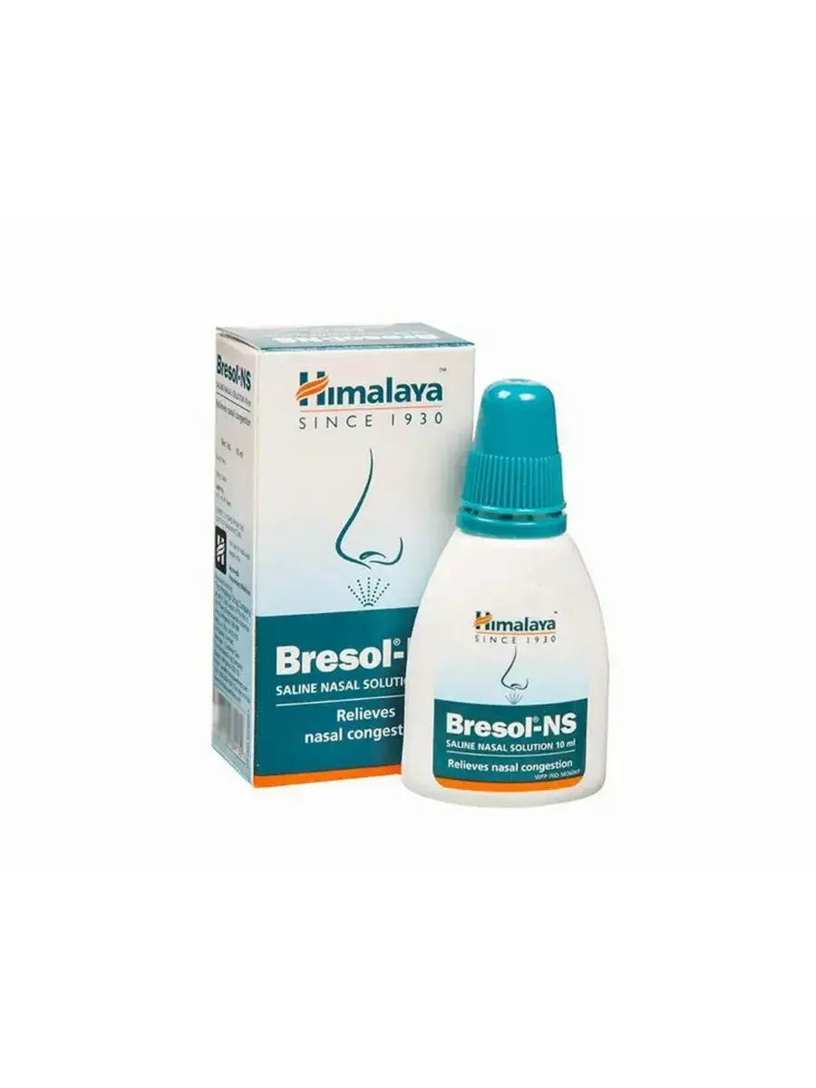 Himalaya Bresol Nasal Drops, 10 ml, 1 Pack