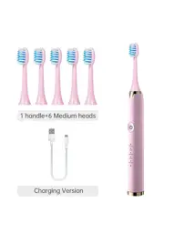 TONGWODE Electric Toothbrush with 3 Brush Heads #1