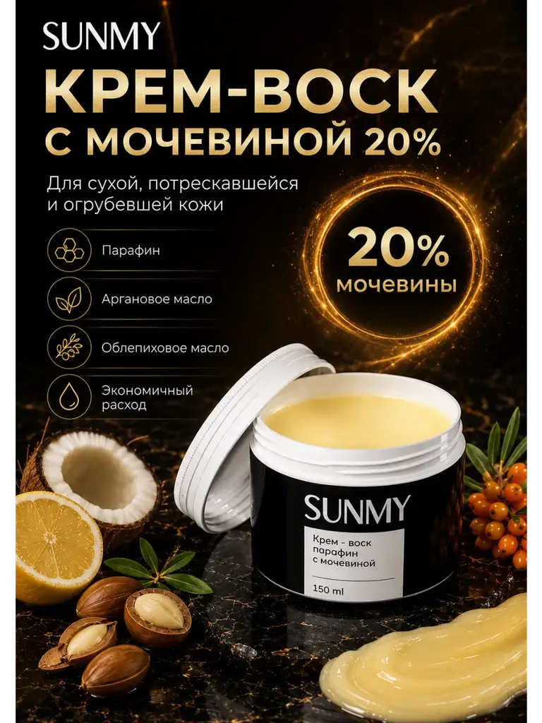 SunMy Hand, Foot and Elbow Wax Cream 150 ml #1