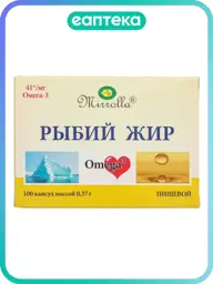 Mirrolla Fish Oil Capsules 370 mg, 100 Count #1