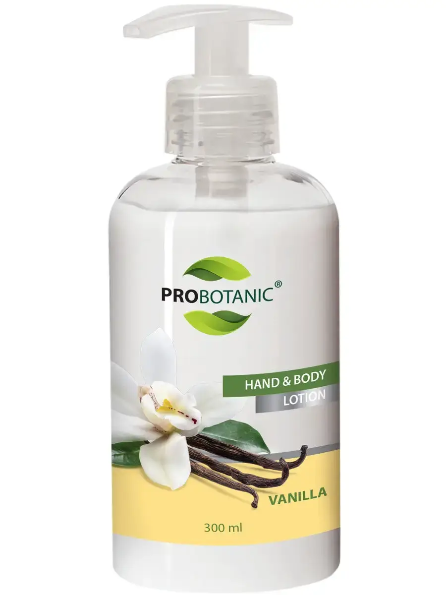 Probotanic Vanilla Hand and Body Lotion, 300 ml