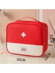 NNNB Red-Large Portable Medicine Storage Case #1