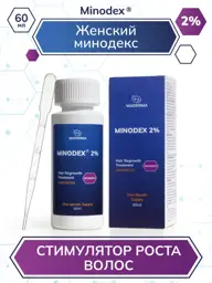Minodex Hair Growth Serum for Women 2% 60 ml #1