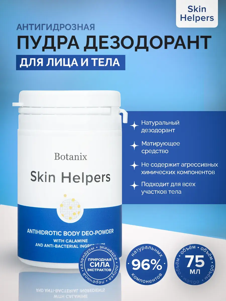Skin Helpers Antiperspirant Deodorant 75 ml