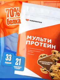 PUREPROTEIN Multicomponent Protein Chocolate Cookie 1 kg 33 Servings #1