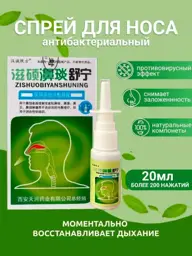 Zishuo Biyan Shuning Nasal Spray, 20 ml #1