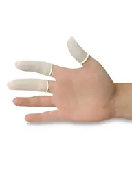 Latex Finger Cots 100 pcs #1