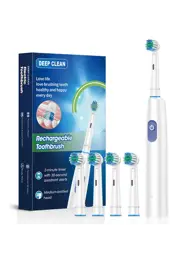 NNNB Rotating Electric Toothbrush, 5 Brush Heads #1