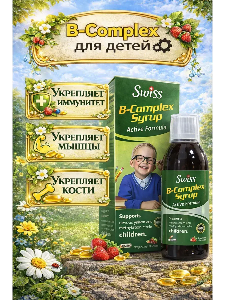 Swiss B Complex Children Syrup 150 ml